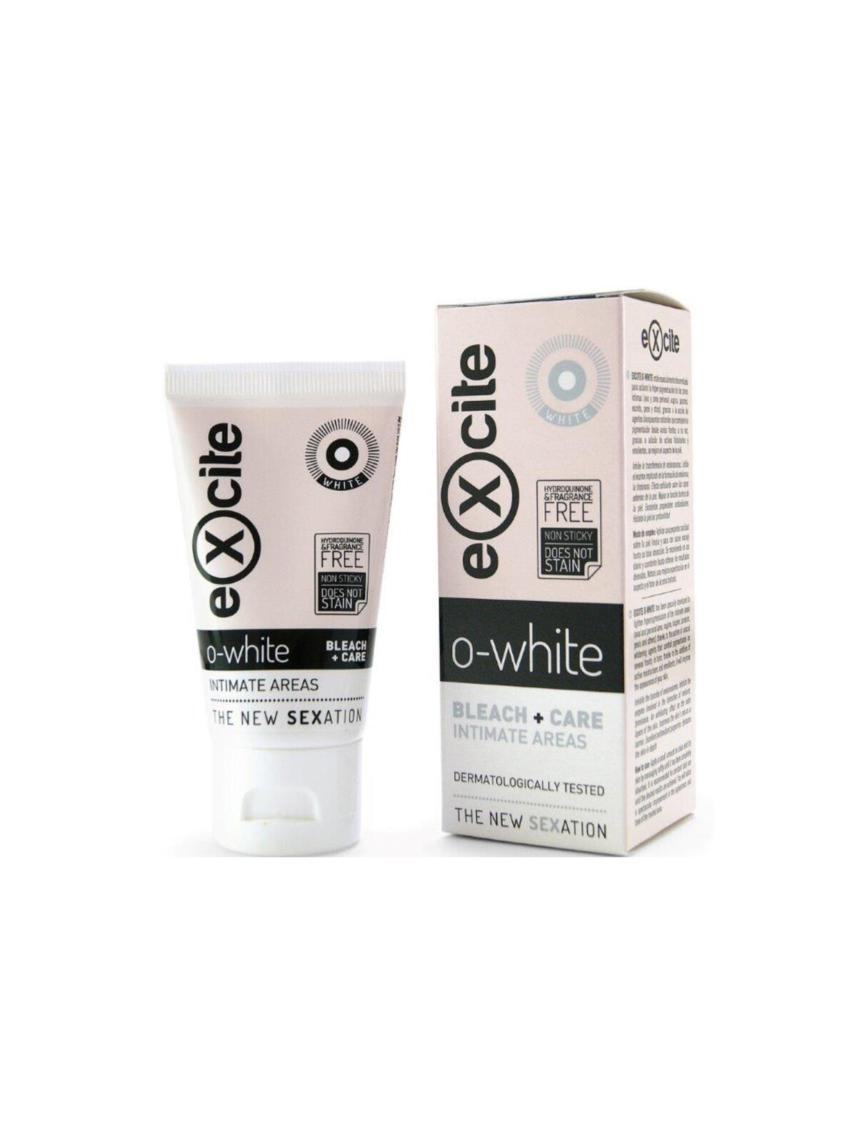 EXCITE - O BIANCO CANDEGGINA + CURA AREE INTIME 50 ML