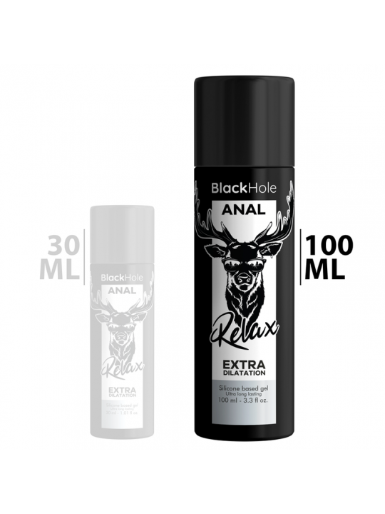 BLACK HOLE - GEL SILICONE BASE DILATAZIONE ANALE 100 ML