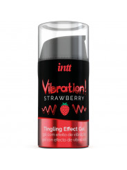 INTT - POTENTE GEL VIBRANTE LIQUIDO STIMOLANTE INTIMO FRAGOLA 15 ML