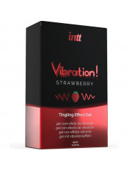 INTT - POTENTE GEL VIBRANTE LIQUIDO STIMOLANTE INTIMO FRAGOLA 15 ML