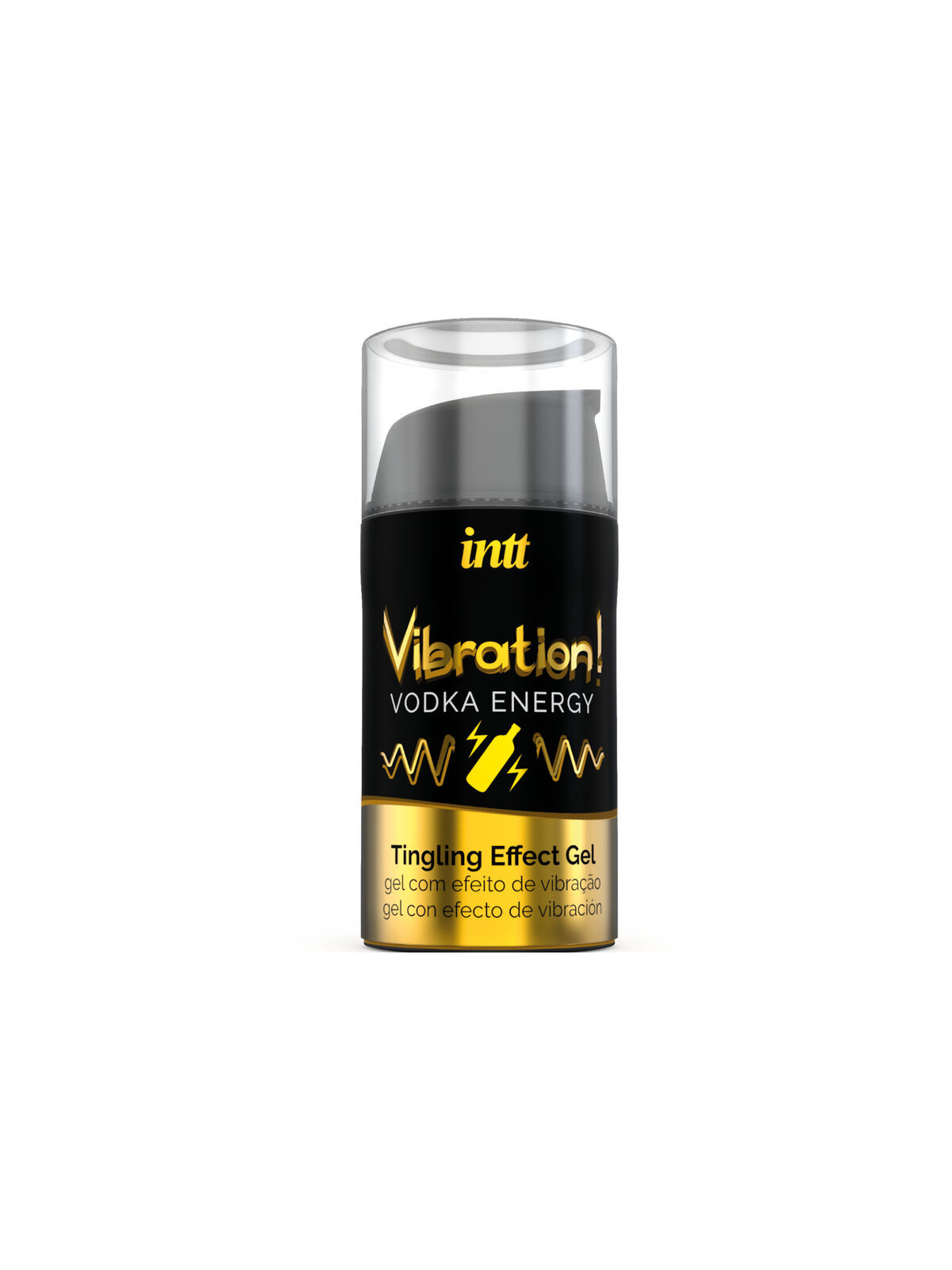 INTT - POTENTE GEL LIQUIDO VIBRANTE STIMOLANTE INTIMO VODKA 15ML