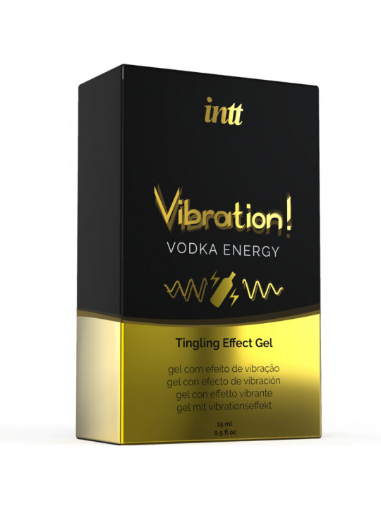 INTT - POTENTE GEL LIQUIDO VIBRANTE STIMOLANTE INTIMO VODKA 15ML