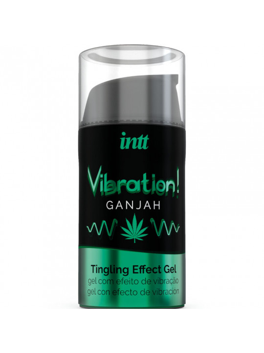 INTT - POTENTE GEL LIQUIDO VIBRANTE STIMOLANTE INTIMO CANNABIS 15ML