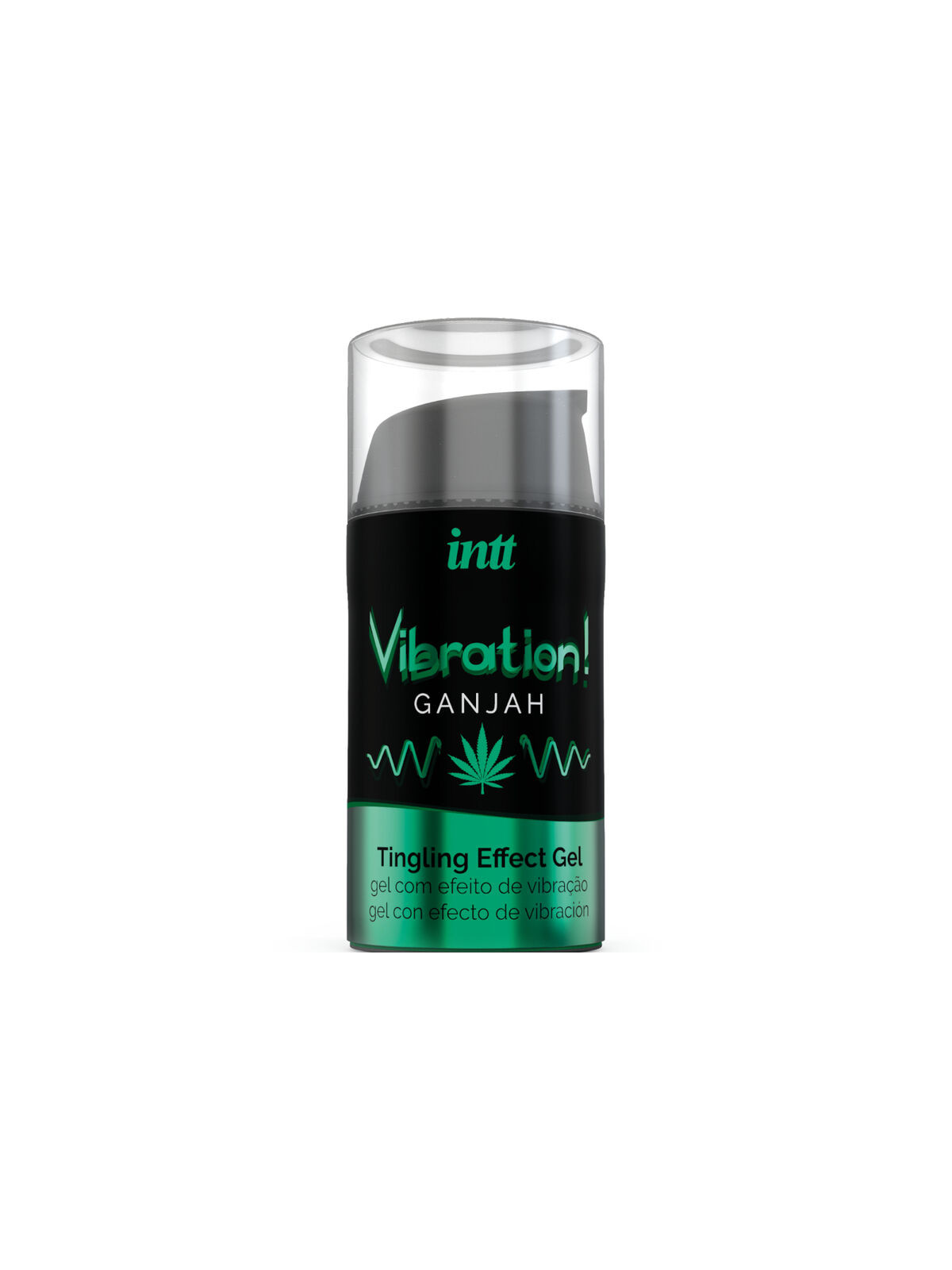 INTT - POTENTE GEL LIQUIDO VIBRANTE STIMOLANTE INTIMO CANNABIS 15ML