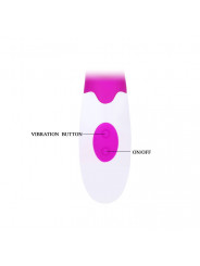 PRETTY LOVE - FLIRTATION VIBRATORE ALVIS CON STIMOLATORE DEL CLITORIDE