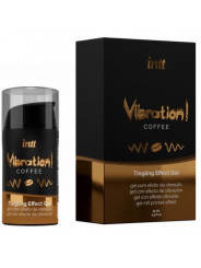 INTT MASSAGE & ORAL SEX - GEL DA MASSAGGIO AL GUSTO DI CAFFÈ EFFETTO CALDO