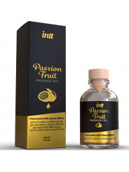 INTT MASSAGE & ORAL SEX - GEL DA MASSAGGIO AL GUSTO DI FRUTTO DELLA PASSIONE CON EFFETTO CALORE