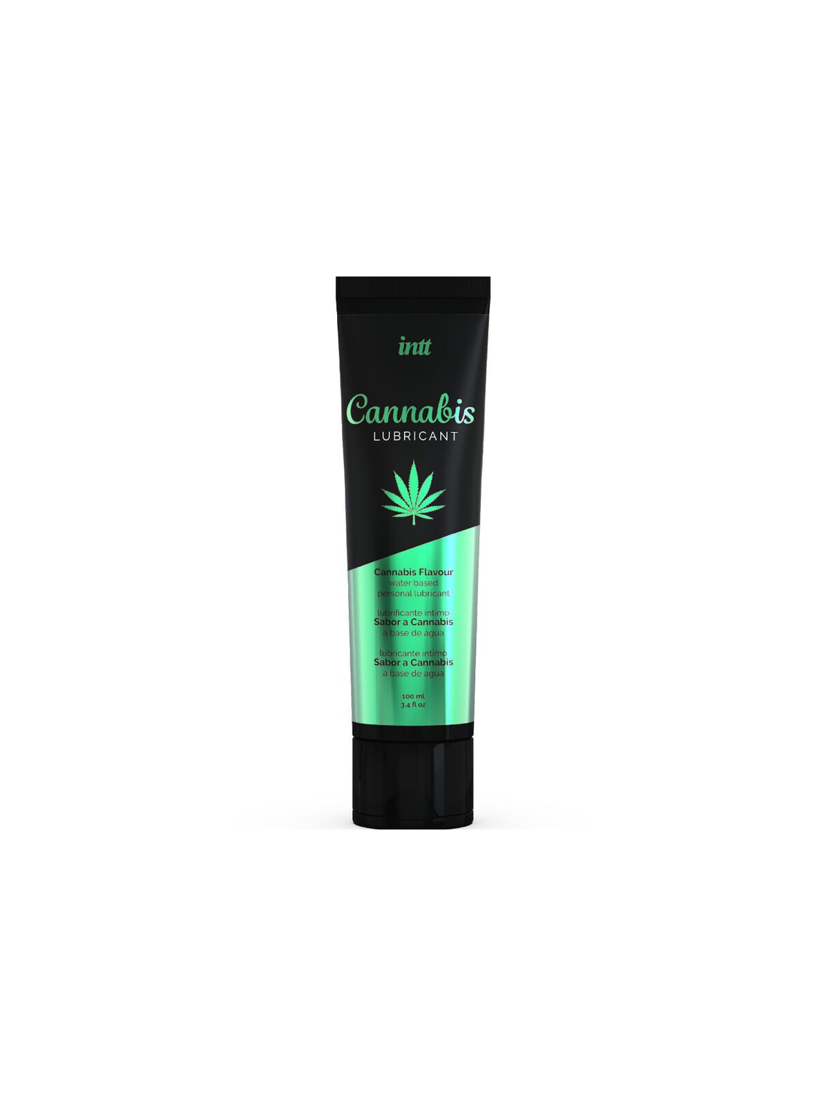 INTT LUBRICANTS - LUBRIFICANTE INTIMO A BASE ACQUOSA AL GUSTO DI CANNABIS