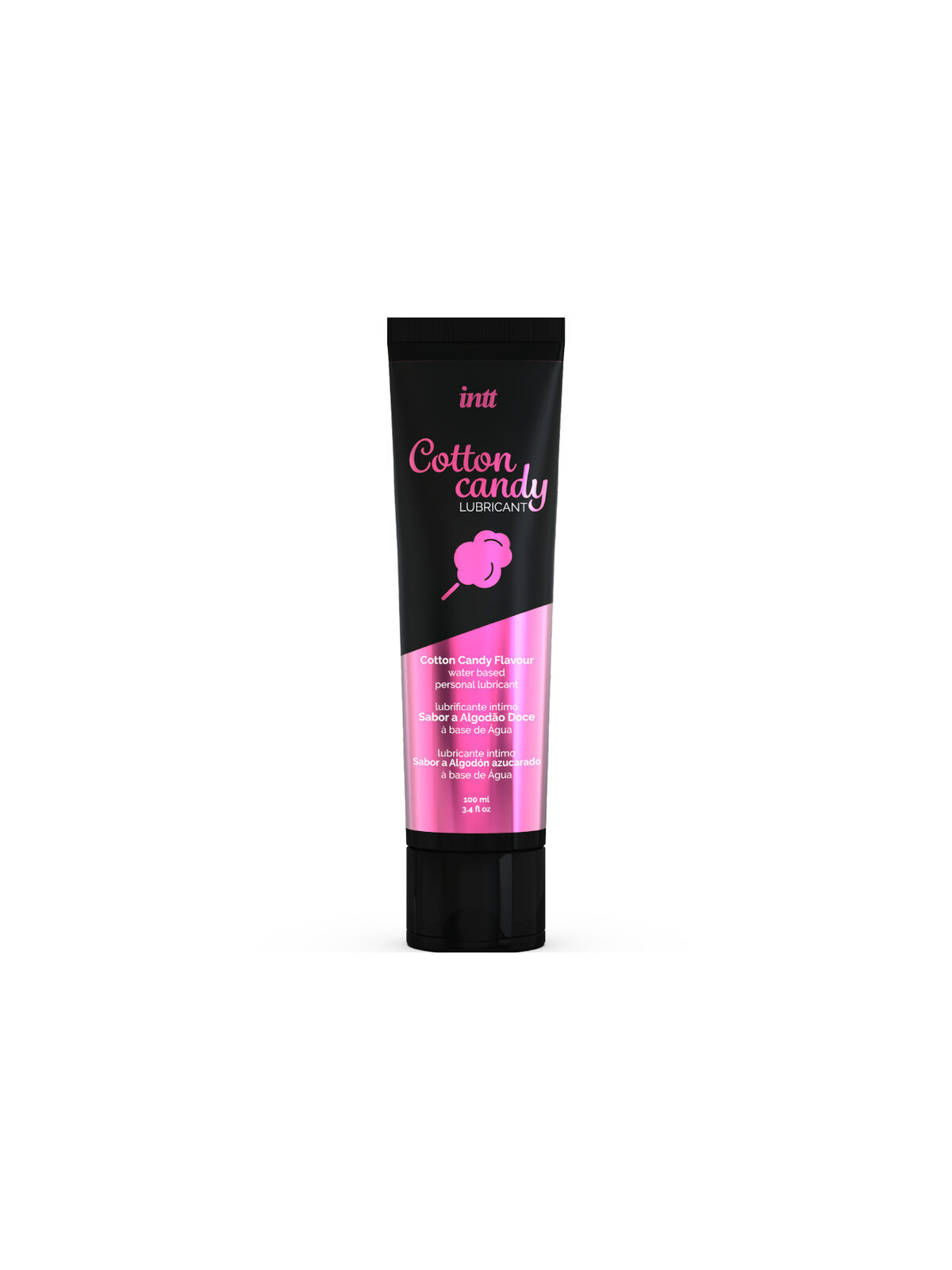 INTT LUBRICANTS - LUBRIFICANTE INTIMO A BASE ACQUOSA DELIZIOSO SAPORE DI COTONE DOLCE