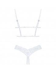 OBSESSIVE - SET CELESTE 2 PEZZI CUPLESS XL/XXL