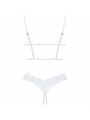 OBSESSIVE - SET CELESTE 2 PEZZI CUPLESS XL/XXL