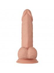 BAILE - BELLISSIMO DILDO FLESSIBILE REALISTICO ZEBULONE INCONTRO 19.4 CM NATURALE