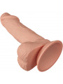 BAILE - BELLISSIMO DILDO FLESSIBILE REALISTICO ZEBULONE INCONTRO 19.4 CM NATURALE