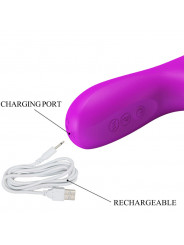 PRETTY LOVE - VIBRATORE REESE CON ROTAZIONE VIOLA