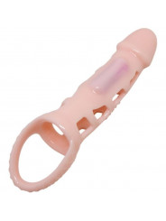 PRETTY LOVE - COPERTURA ESTENSORE DEL PENE HARRISON CON VIBRAZIONE E CINTURINO 13.5 CM