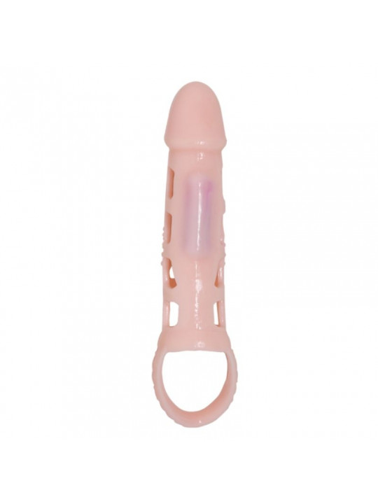 PRETTY LOVE - COPERTURA ESTENSORE DEL PENE HARRISON CON VIBRAZIONE E CINTURINO 13.5 CM