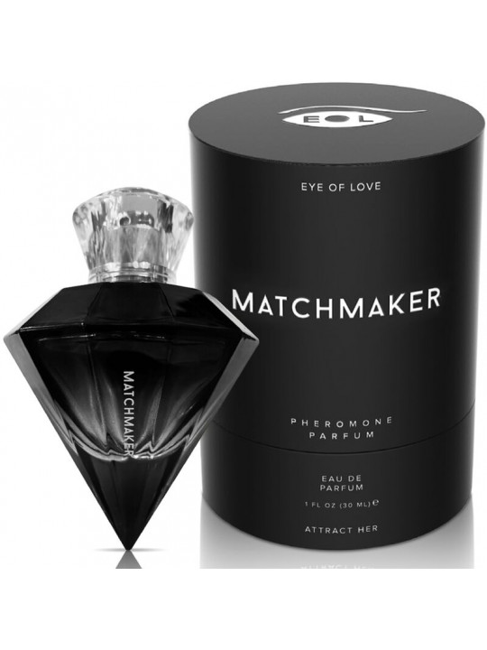 EYE OF LOVE - MATCHMAKER BLACK DIAMOND PROFUMO AI FEROMONI ATTRACT HER 30 ML