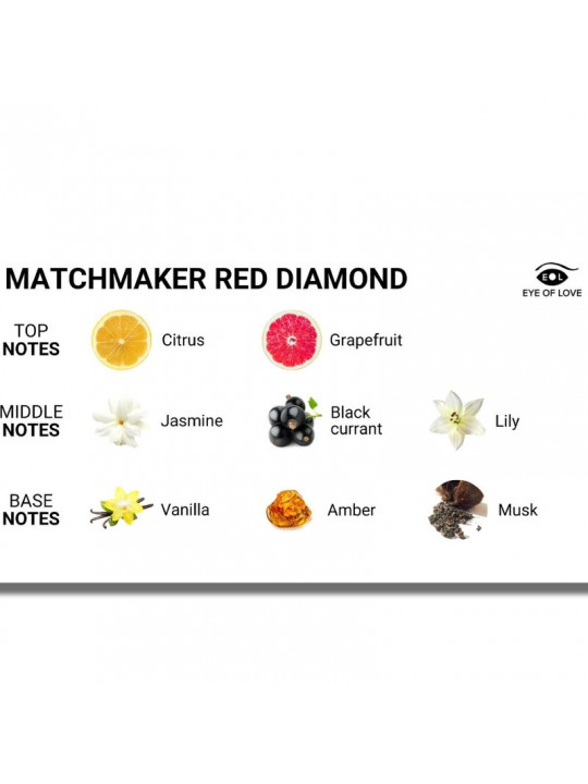 EYE OF LOVE - MATCHMAKER RED DIAMOND LGBTQ PROFUMO AI FEROMONI PER LEI 30 ML