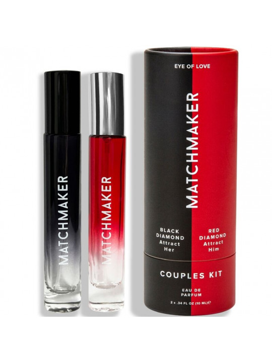 EYE OF LOVE - MATCHMAKER PHEROMONE 2PC SET COPPIE KIT ATTRATTI LEI E LUI 20 ML