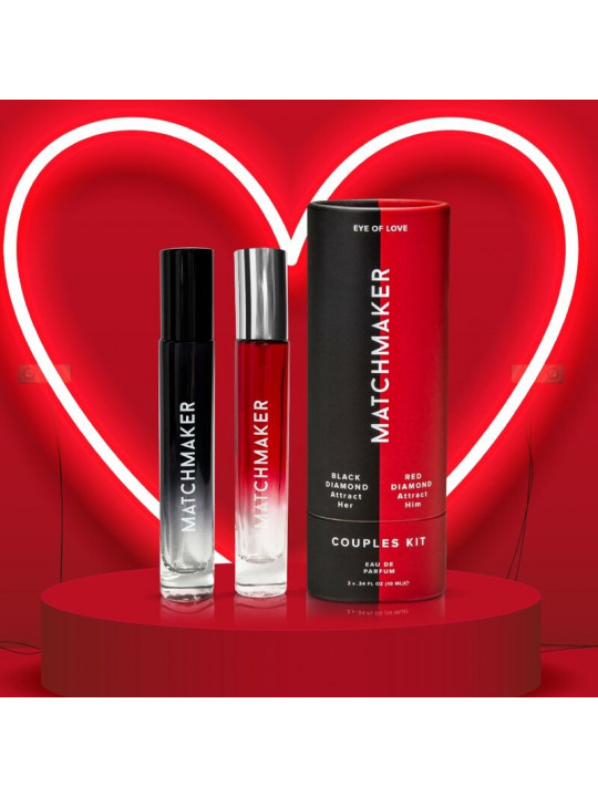 EYE OF LOVE - MATCHMAKER PHEROMONE 2PC SET COPPIE KIT ATTRATTI LEI E LUI 20 ML