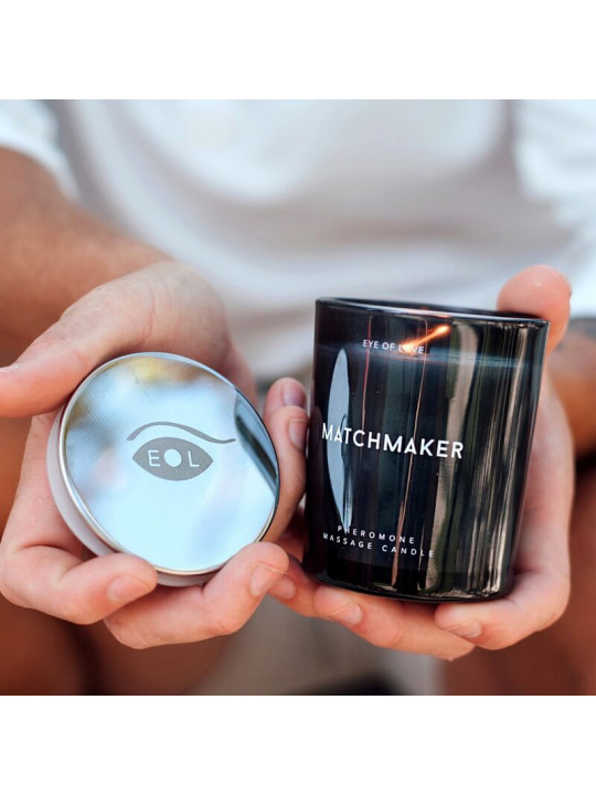 EYE OF LOVE - CANDELA DA MASSAGGIO CON DIAMANTE NERO MATCHMAKER ATTRACT HER 150 ML