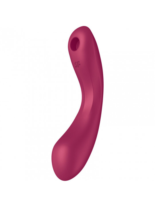 SATISFYER - CURVE TRINITY 1 AIR PULSE VIBRAZIONE ROSSO