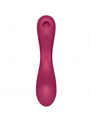 SATISFYER - CURVE TRINITY 1 AIR PULSE VIBRAZIONE ROSSO