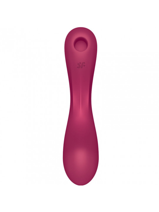 SATISFYER - CURVE TRINITY 1 AIR PULSE VIBRAZIONE ROSSO