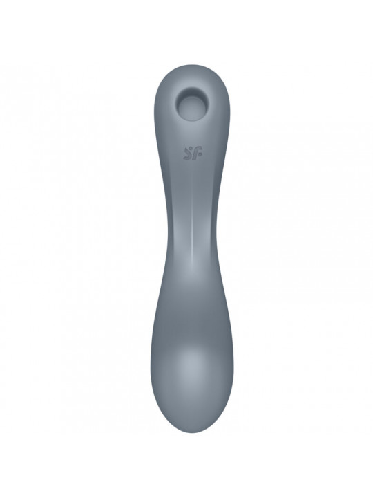 SATISFYER - CURVE TRINITY 1 AIR PULSE VIBRAZIONE GRIGIO