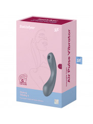 SATISFYER - CURVE TRINITY 1 AIR PULSE VIBRAZIONE GRIGIO