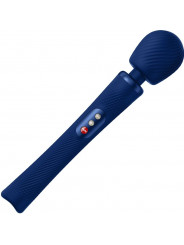 FUN FACTORY - BACCHETTA RUMBLE PESATA VIBRANTE RICARICABILE IN SILICONE VIM BLU NOTTE