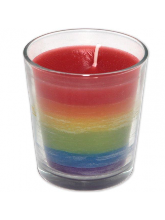 PRIDE - COPPA CANDELA CON BANDIERA LGBT