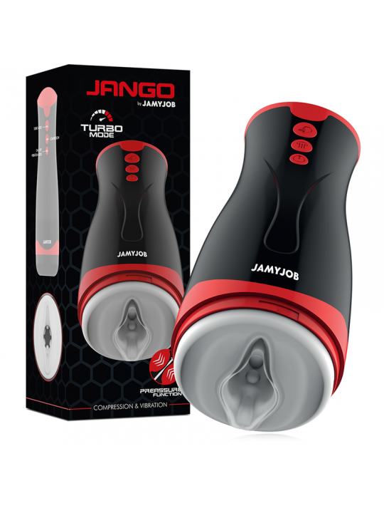 JAMYJOB - MASTURBATORE A COMPRESSIONE E VIBRAZIONE JANGO