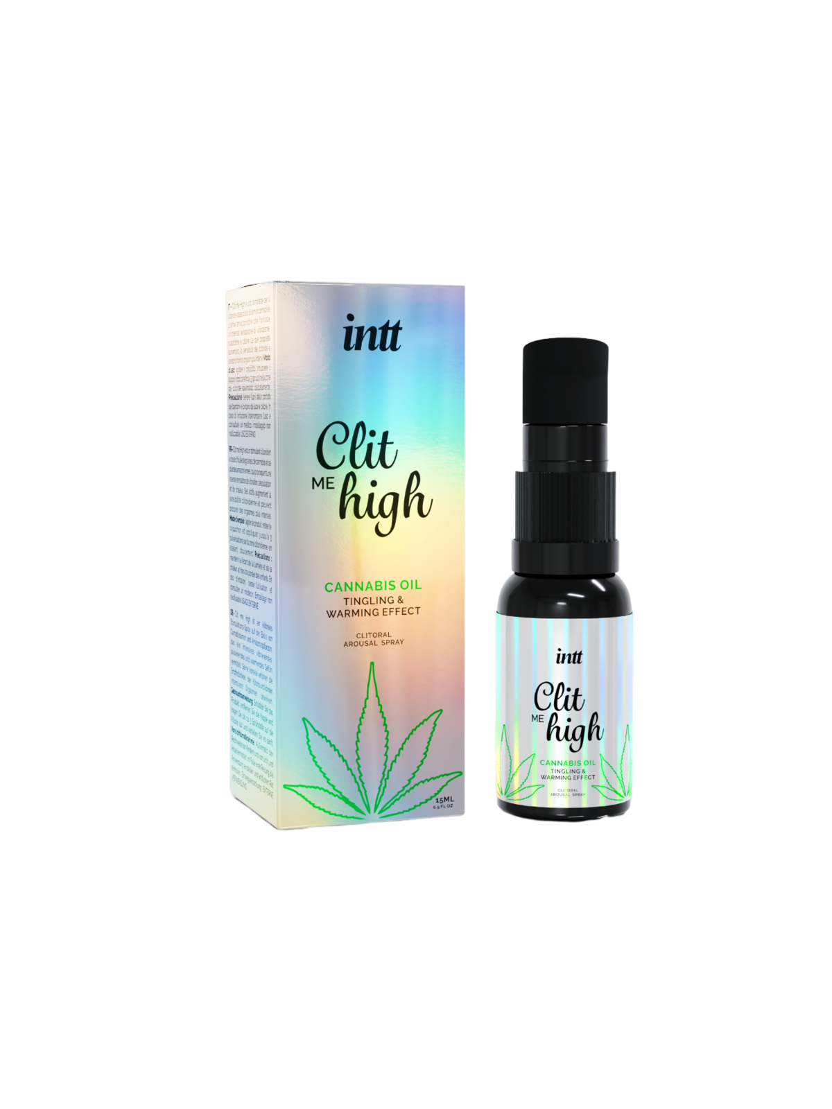 INTT RELEASES - CLIT ME HIGH CANNABIS OIL 15 ML