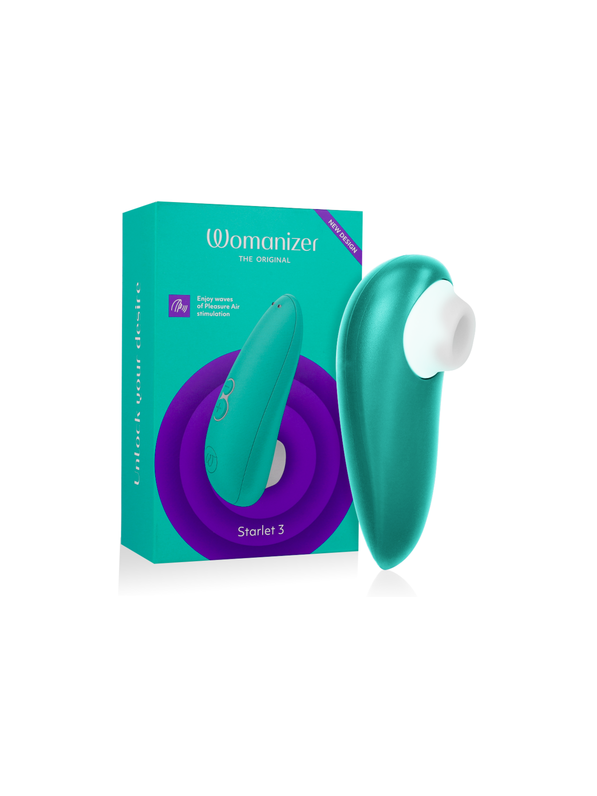 WOMANIZER - STIMOLATORE CLITORALE STARLET 3 TURCHESE