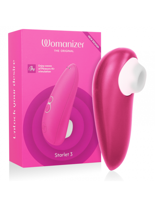 WOMANIZER - STIMOLATORE CLITORALE STARLET 3 ROSA