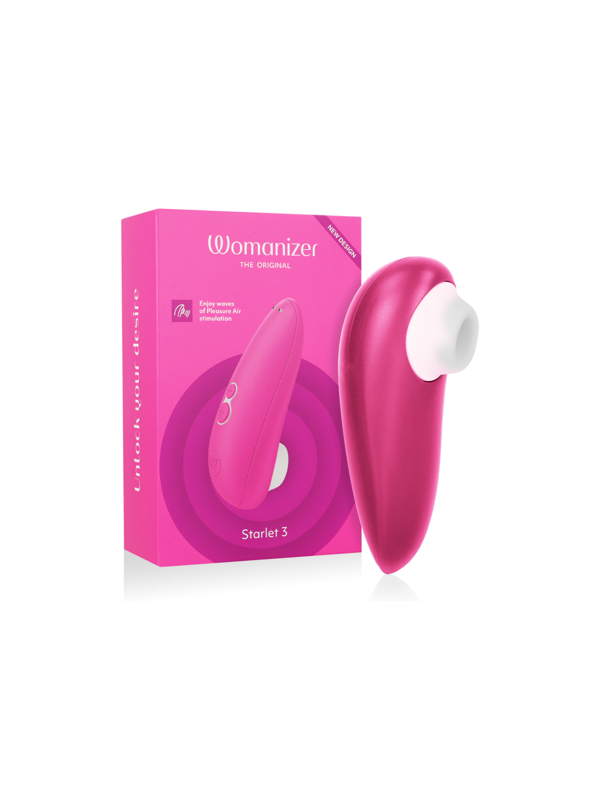 WOMANIZER - STIMOLATORE CLITORALE STARLET 3 ROSA