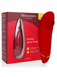 WOMANIZER - PREMIUM 2 STIMOLATORE CLITORALE BORDEAUX