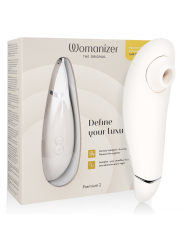 WOMANIZER - PREMIUM 2 STIMOLATORE CLITORALE GRIGIO CALDO