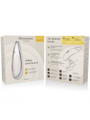 WOMANIZER - PREMIUM 2 STIMOLATORE CLITORALE GRIGIO CALDO