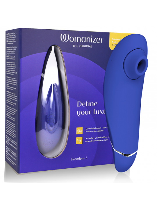 WOMANIZER - PREMIUM 2 STIMOLATORE DEL CLITORIDE MIRTILLO