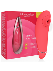 WOMANIZER - PREMIUM 2 STIMOLATORE CLITORALE LAMPONE