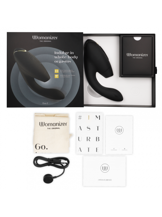 WOMANIZER - DUO 2 STIMOLATORE NERO