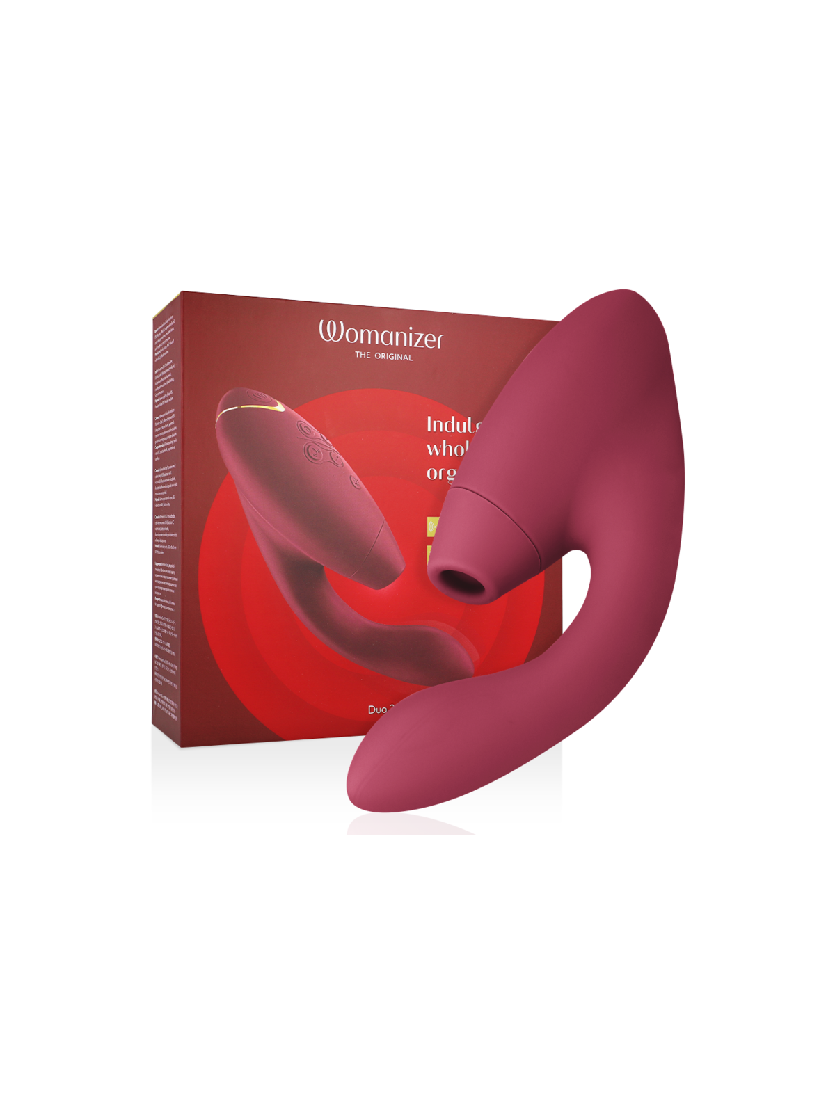 WOMANIZER - STIMOLATORE DUO 2 BORDEAUX