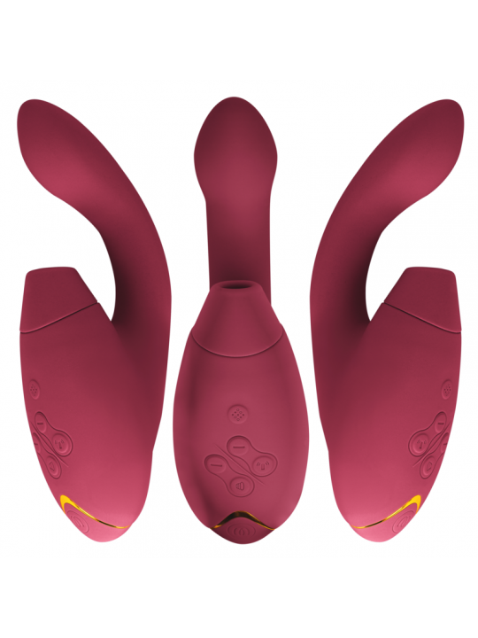 WOMANIZER - STIMOLATORE DUO 2 BORDEAUX