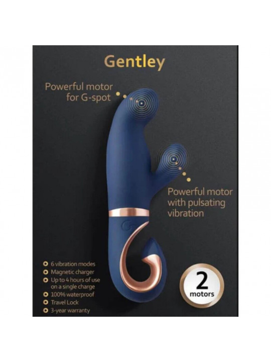 G-VIBE - DELICATAMENTE G-SPOT VIBE BLU CARAIBI