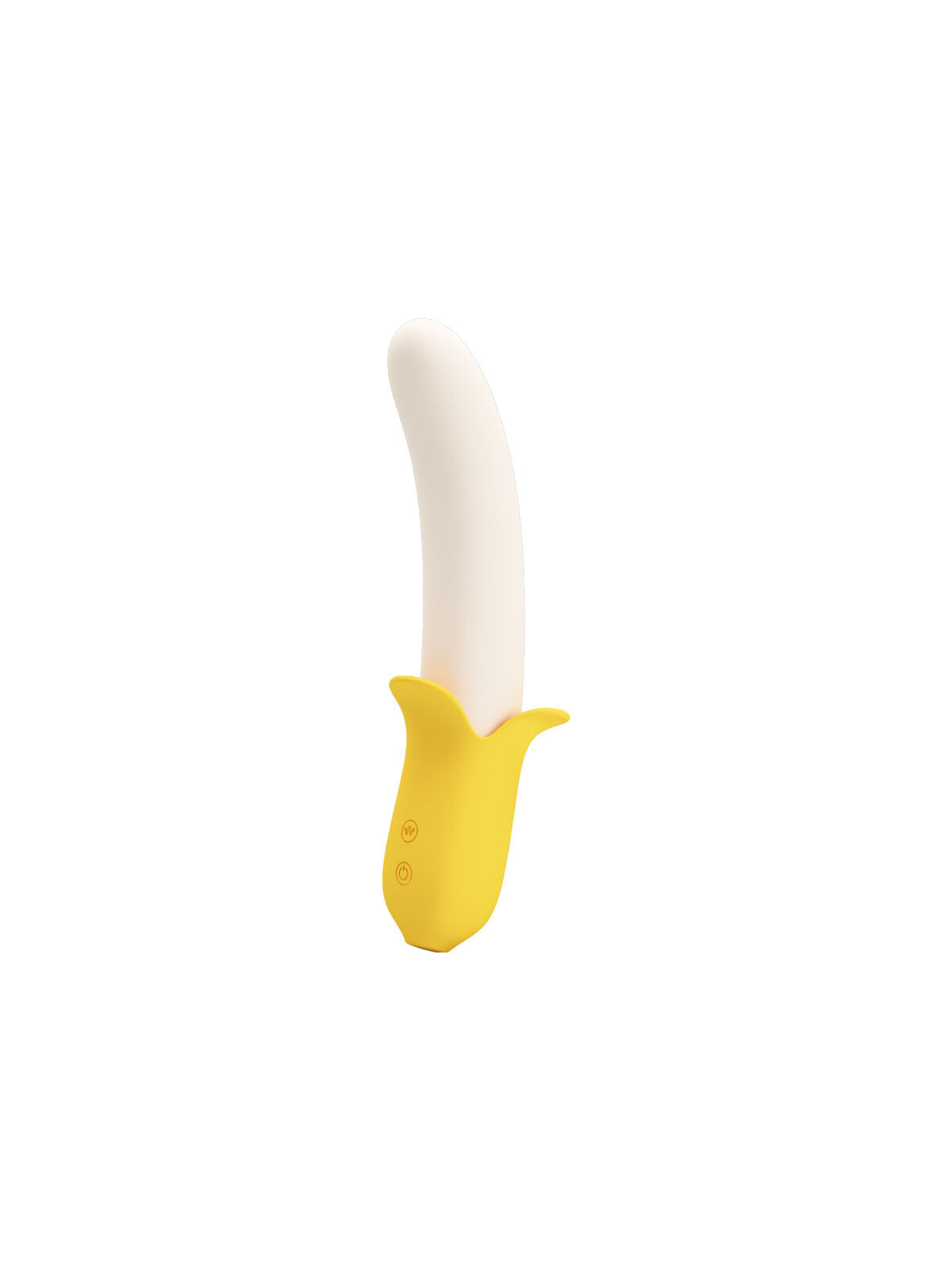 PRETTY LOVE - BANANA GEEK SUPER POWER 7 VIBRAZIONI SU E GIÙ SILICONE NERO