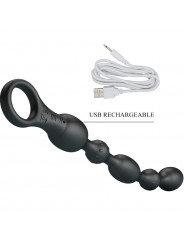 PRETTY LOVE - VAN ANAL BALLS 10 VIBRAZIONI IN SILICONE RICARICABILE