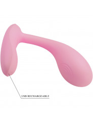 PRETTY LOVE - BAIRD G-SPOT 12 VIBRAZIONI RICARICABILE APP ROSA