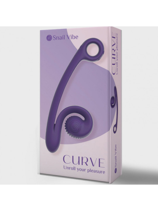 SNAIL VIBE - VIBRATORE CURVA VIOLA